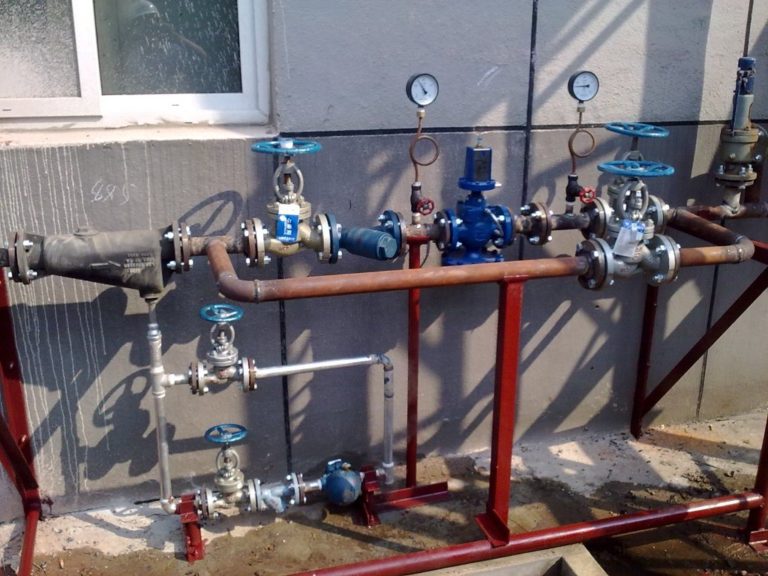 ایستگاه تقلیل فشار بخار(Pressure Reducing Station) شیرین سازی آب